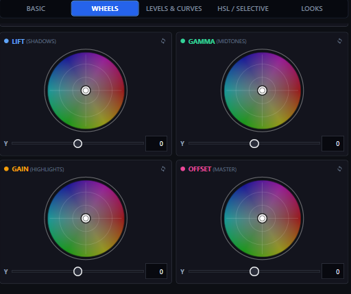 Color Grading Inspector